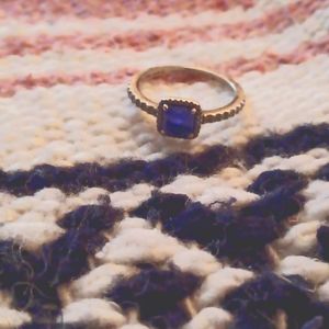 Blue Sapphire Ring